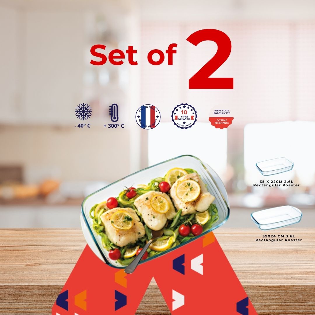 Bundle Offer ( طقم ٢ مستطيل وطقم ٢ بيضاوي)