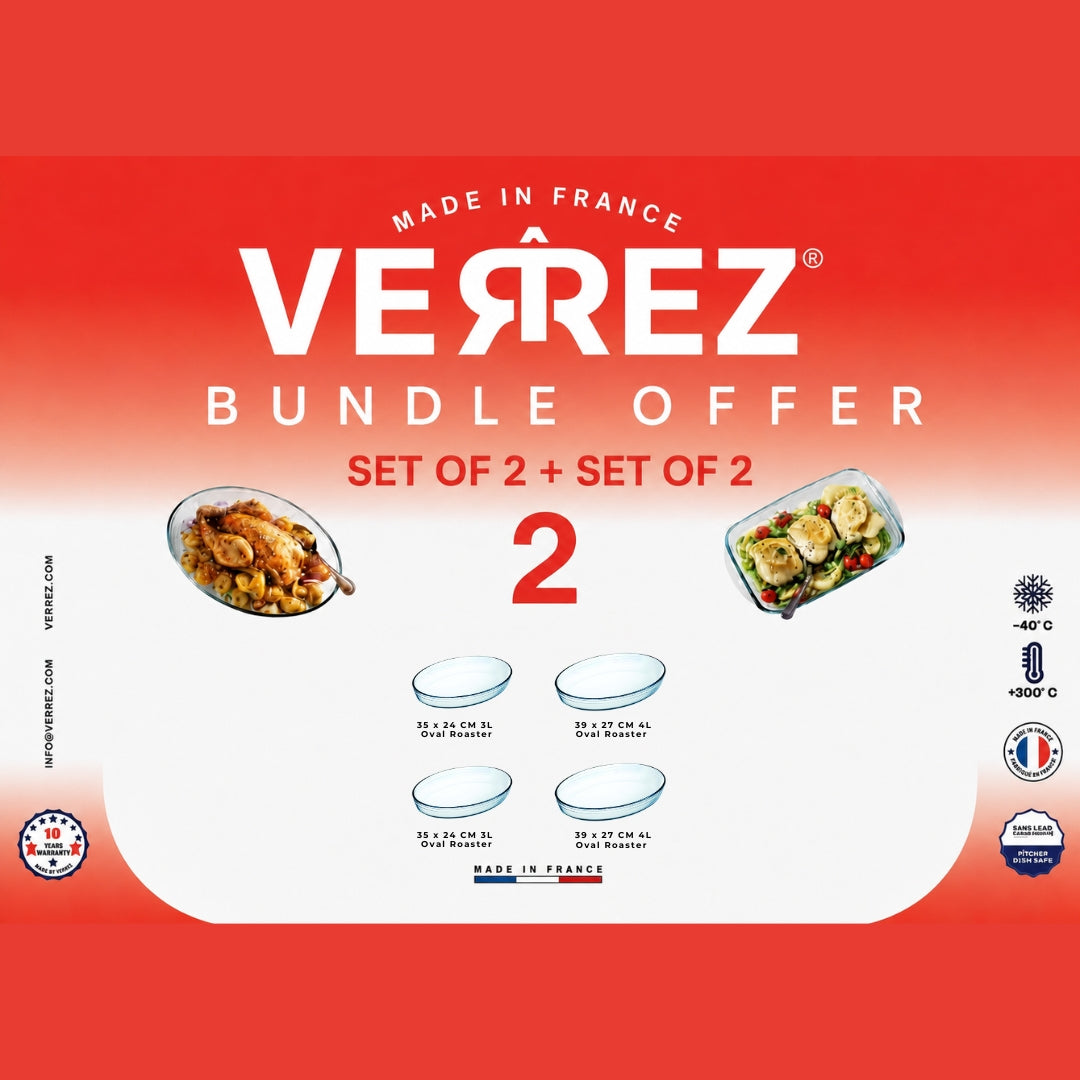 Bundle Offer ( طقم ٢ ‏مستطيل وطقم ٢ ‏بيضاوي)