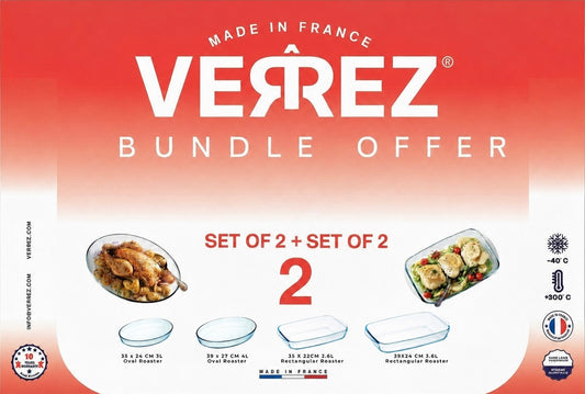 Bundle Offer ( طقم ٢ ‏مستطيل وطقم ٢ ‏بيضاوي)